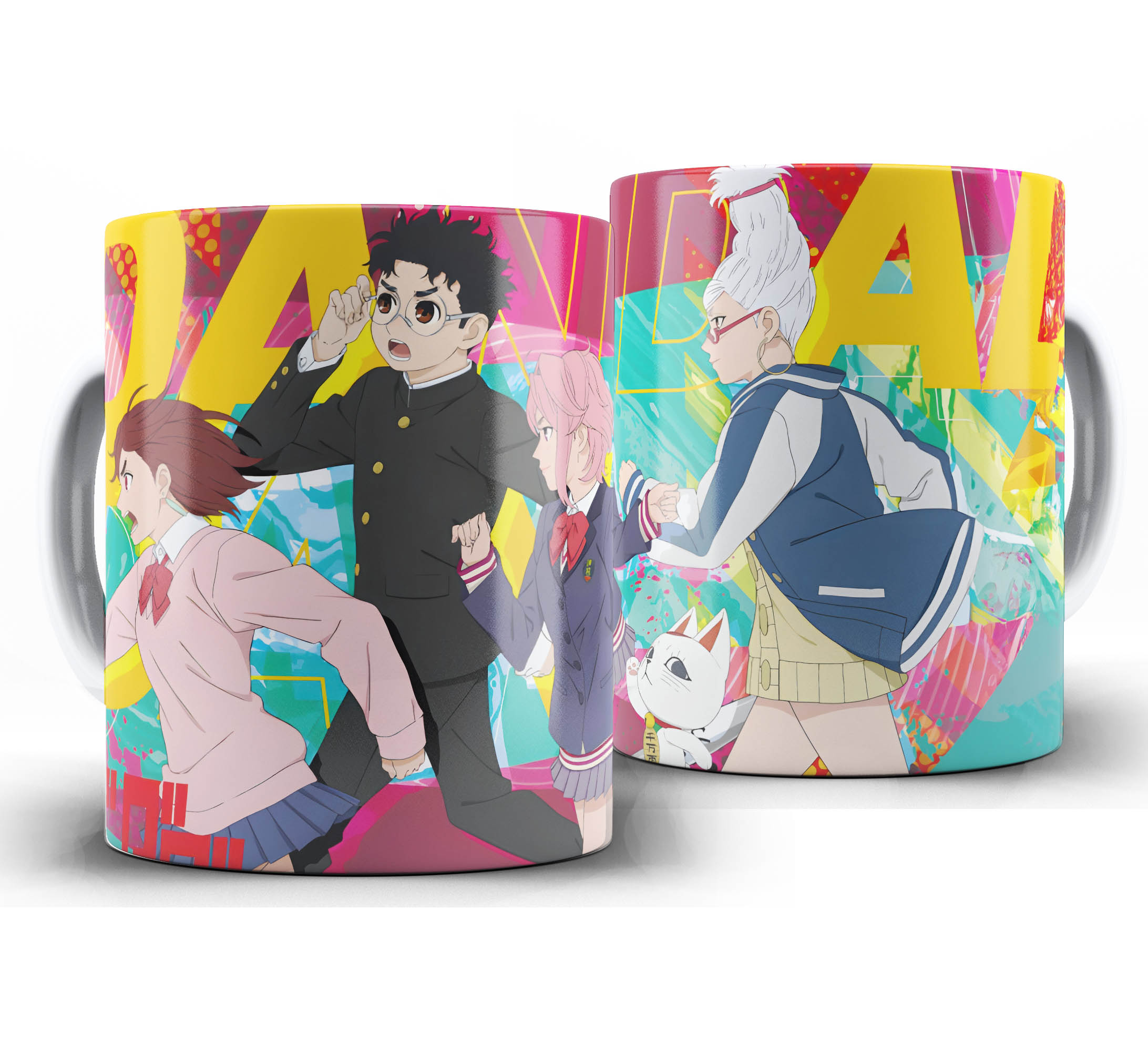 Caneca Anime - Dan Dan Dan W6 - Run